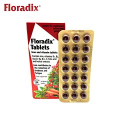 Floradix德国铁元 有机铁 维生素片 84片