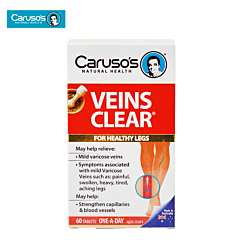 Caruso’s Veins Clear 静脉曲张舒缓片 60粒